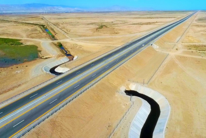 Azərbaycanda pullu yolun bir hissəsinin tikintisi - Başa Çatıb - Foto - Video | FED.az