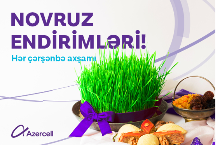 İlk Novruz hədiyyəniz -  "AZERCELL"DƏN OLSUN! | FED.az