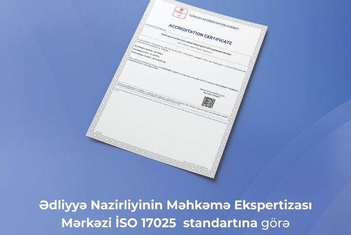 Məhkəmə Ekspertizası Mərkəzinin akkreditasiyası yeniləndi | FED.az