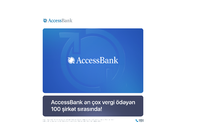 AccessBank повторно вошел в число 100 крупнейших налогоплательщиков Азербайджана | FED.az