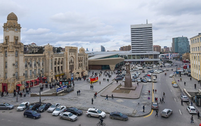 Площадь перед станцией метро «28 мая» в Баку будет расчищена | FED.az