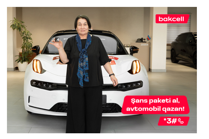 Bakcell-in lotereyasında növbəti lüks avtomobil uduldu! | FED.az