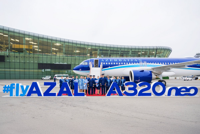 AZAL-ın donanmasına daha bir “Airbus A320neo” əlavə olunub - VİDEO | FED.az