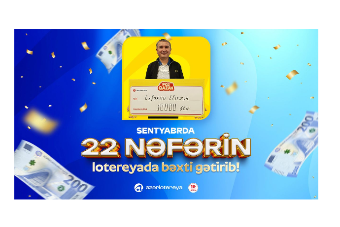 "Poz-Qazan" oyunlarında sentyabrda - 22 BÖYÜK UDUŞ QAZANILIB | FED.az