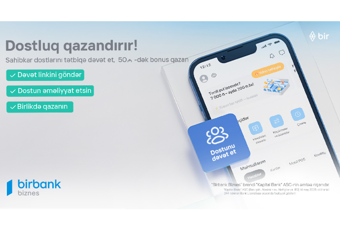 Birbank Biznes-də dostluq qazandırır | FED.az