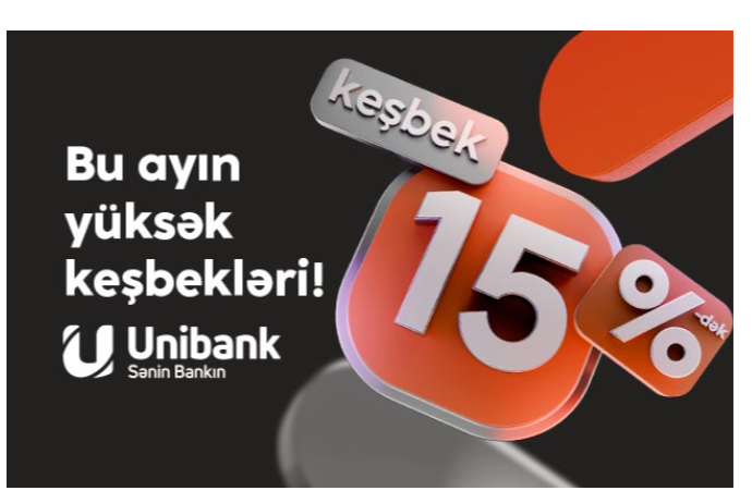 Unibank müştəriləri partnyorlardan 15 %-dək keşbek - QAZANA BİLƏRLƏR | FED.az