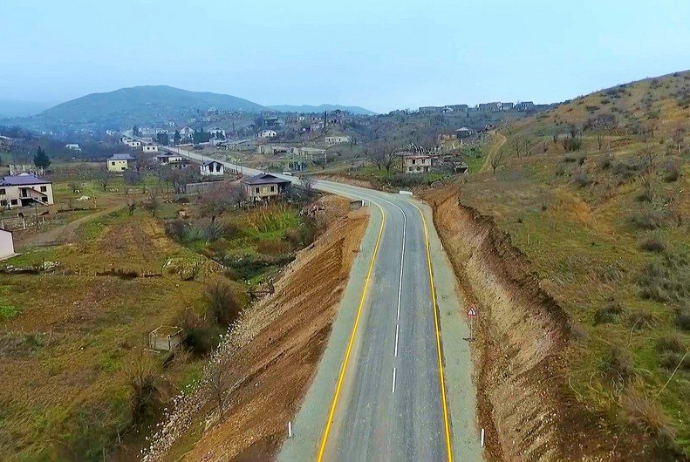 Suqovuşan və Talış kəndlərinə yol tikintisi  - 1-ci Mərhələ üzrə Yekunlaşıb - FOTO - VİDEO | FED.az