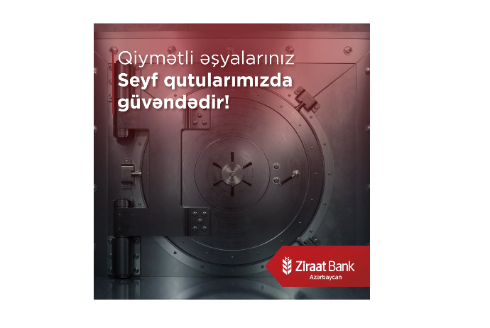 Ziraat Bank Azərbaycan seyf qutusu xidmətini göstərən - FİLİALLARININ SAYINI ARTIRIB | FED.az