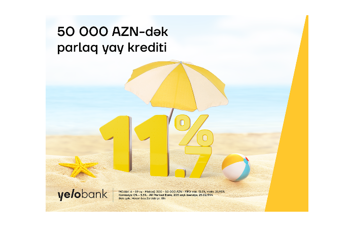 Yelo Bank-dan parlaq - YAY KREDİTİ | FED.az