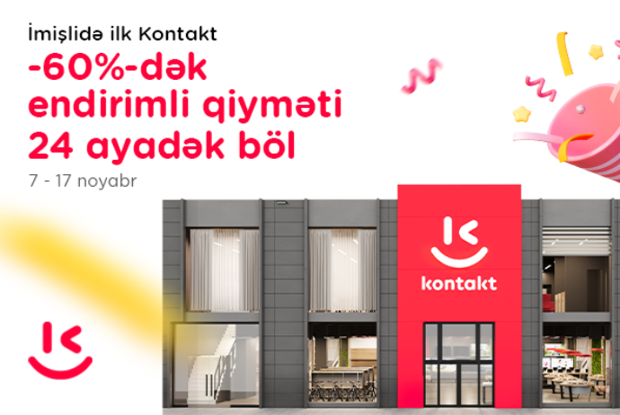 İmişlidə ilk “Kontakt” mağazası açıldı – AÇILIŞA ÖZƏL 60%-DƏK ENDİRİM | FED.az