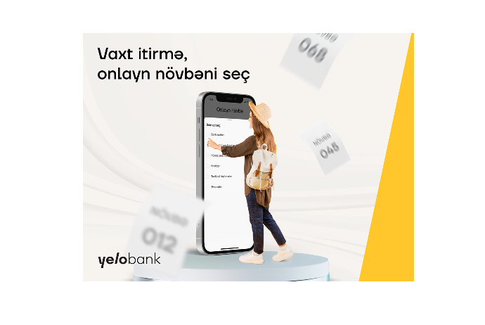 Yelo Bank-a növbəni onlayn götürün - FİLİALDA GÖZLƏMƏYİN | FED.az