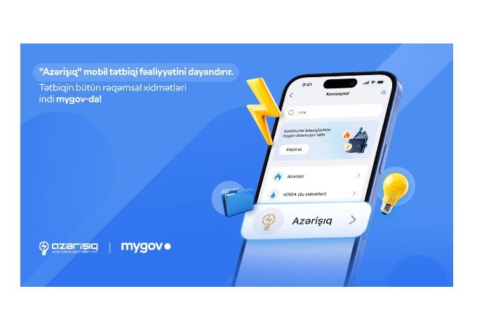 “Azərişıq” ASC-nin rəqəmsal xidmətləri “mygov” platformasına inteqrasiya edilir | FED.az