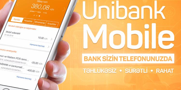 Unibank Mobile  ən çox istifadəçisi olan mobil əlavədir | FED.az