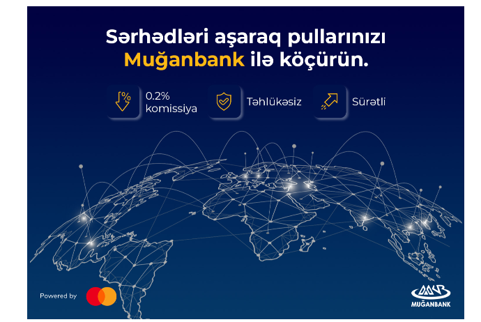 Преодолевая границы переводите деньги с Муганбанк | FED.az