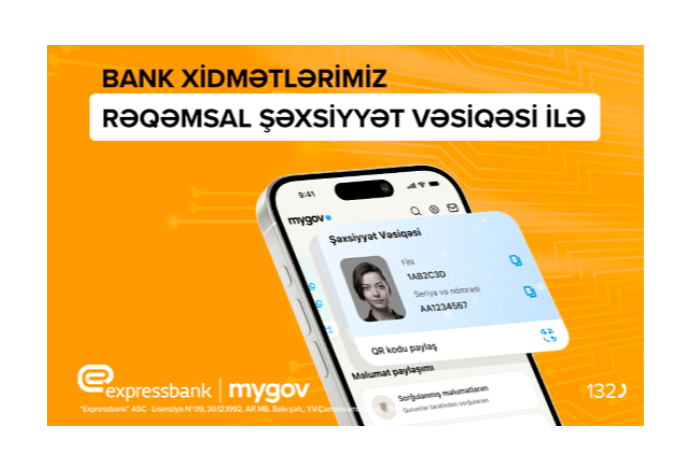 Expressbankda rəqəmsal şəxsiyyət vəsiqəsilə - İŞİNİZ DAHA RAHATDIR | FED.az