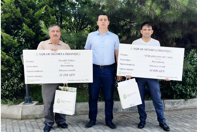 Aqrar Sığorta Fondu Goranboyda fermerlərə - 50 MİN MANAT ÖDƏNİŞ ETDİ | FED.az