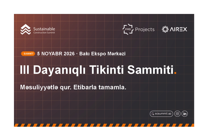 Bakıda III Dayanıqlı Tikinti Sammiti - KEÇİRİLƏCƏK | FED.az