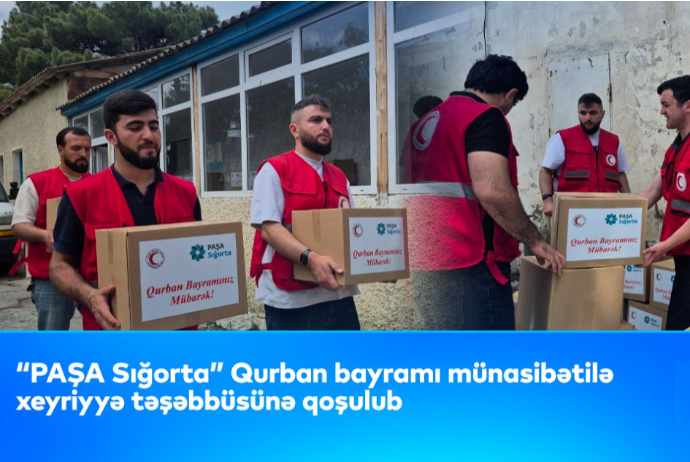 “PAŞA Sığorta” Qurban bayramı münasibətilə xeyriyyə təşəbbüsünə qoşulub | FED.az
