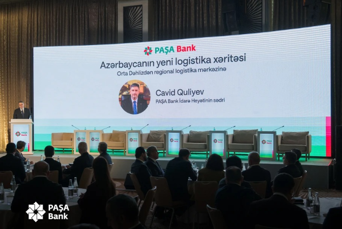 PAŞA Bank ın təşkilatçılığı ilə “Azərbaycanın yeni logistika xəritəsi: Orta Dəhlizdən regional logistika mərkəzinə” adlı tədbir keçirilib | FED.az