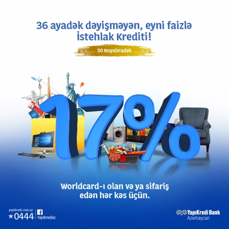 Yapı Kredi Bank Azərbaycan - YENİ KAMPANİYAYA START VERİR! | FED.az