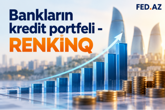 Kredit portfelinin həcmi üzrə – BANKLARIN RENKİNQİ (30.09.2026) | FED.az