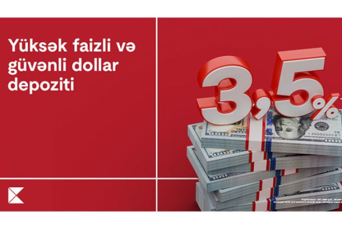 Kapital Bank-da - DOLLAR DEPOZİTİ SƏRFƏLİDİR | FED.az