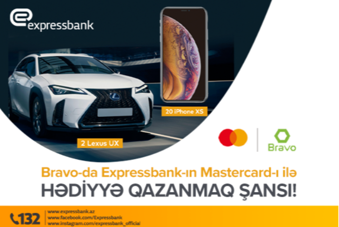 Bu kartla "Lexus UX" və ya "İphone XS" qazanmaq şansını - ƏLDƏ EDƏCƏKSİNİZ | FED.az