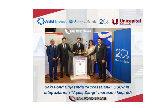 "AccessBank"ın istiqrazlarının  “Açılış Zəngi” mərasimi - KEÇİRİLDİ | FED.az