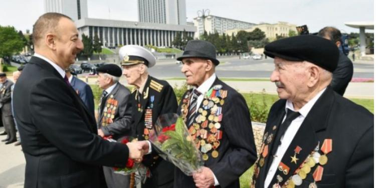 Prezident müharibə veteranları ilə görüşdü | FED.az