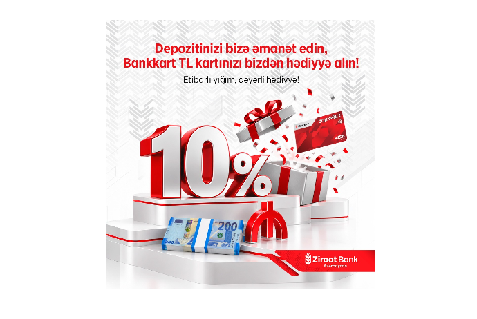 “Yüksək gəlir hələ başlanğıcdır – TL kart hədiyyəsi də Ziraat Bank Azərbaycandan!” | FED.az