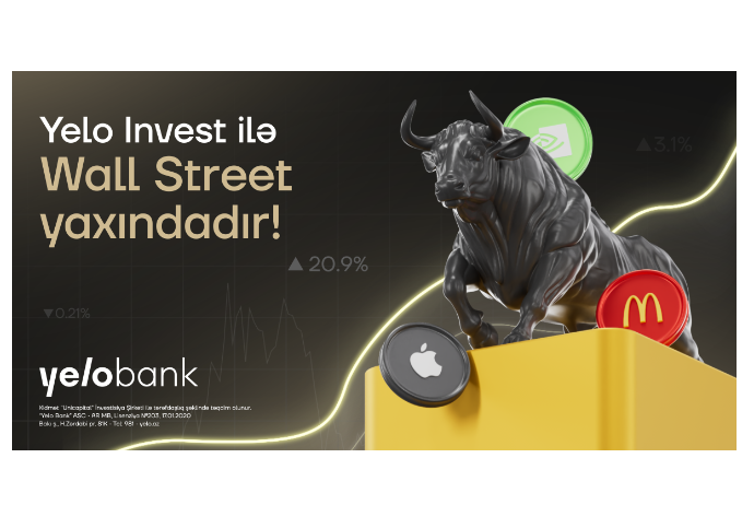 Yelo Invest ilə ABŞ birjalarına - RAHAT ÇIXIŞ ƏLDƏ ET! | FED.az