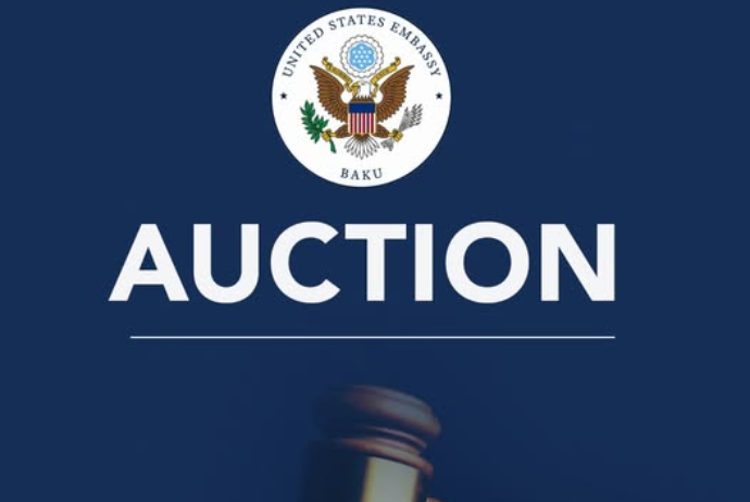 ABŞ-nin Bakıdakı Səfirliyi onlayn hərraca başlayıb -  SİYAHIDA AVTOMOBİL DƏ VAR  | FED.az