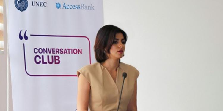 "AccessBank"ın dəstəyi ilə "UNEC Business Conversation Club" start götürüb | FED.az