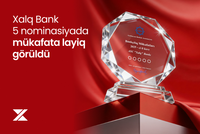 Xalq Bank 5 nominasiya üzrə mükafata - LAYİQ GÖRÜLDÜ | FED.az