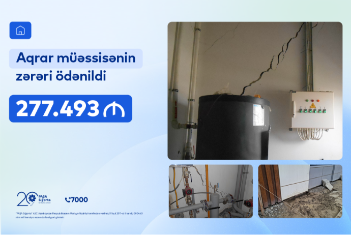 Aqrar biznesə sığorta dəstəyi: “PAŞA Sığorta” 280 min manata yaxın zərəri ödədi | FED.az