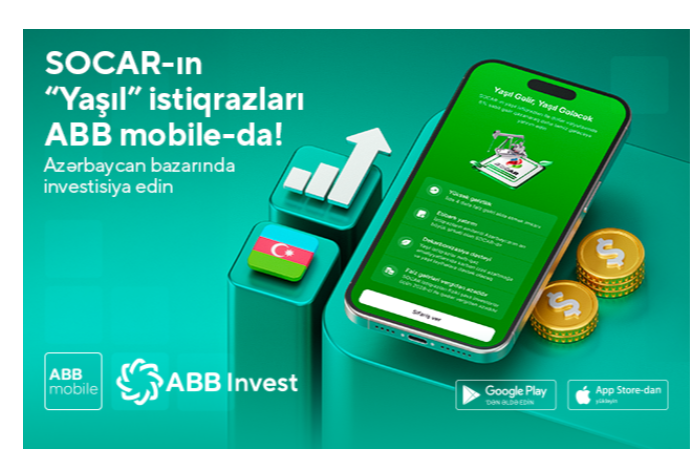 «Зеленые облигации» SOCAR в ABB mobile! | FED.az