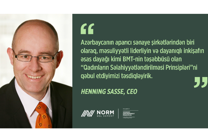 “Norm” BMT-nin Qadınların Səlahiyyətlərinin Genişləndirilməsi Prinsiplərinə qoşulub | FED.az