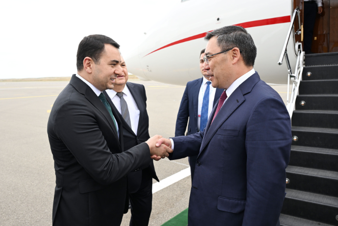 Qırğızıstan Prezidenti Füzuliyə  gəlib | FED.az