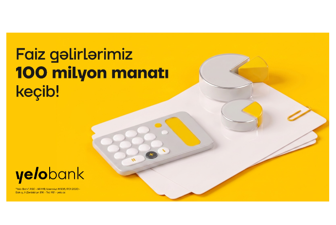 Yelo Bank ili 100 milyon manatdan çox - FAİZ GƏLİRİ İLƏ YARILADI | FED.az