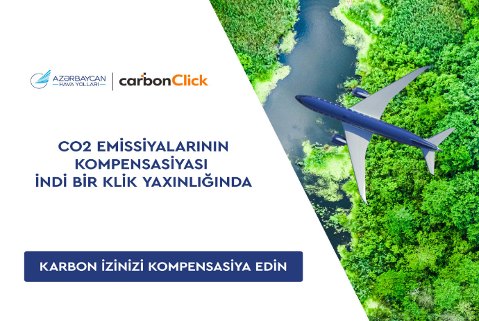 AZAL və “CarbonClick” aviasiya sahəsində karbon emissiyalarının azaldılması yollarını müzakirə edib | FED.az