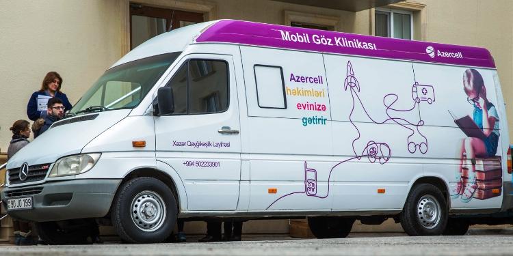 Azercell-in “Mobil Göz Klinikası” Ağdama gedir! | FED.az