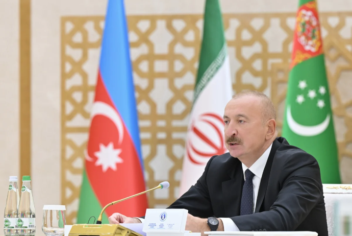 Prezident: Xəzərin dayazlaşmasının hazırkı tendensiyası davam edərsə, nəticələr fəlakətli ola bilər | FED.az