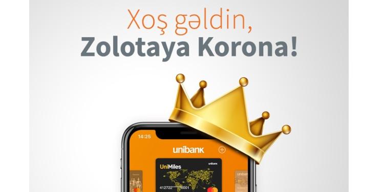 “Zolotaya Korona” indi Unibank Mobile-da | FED.az