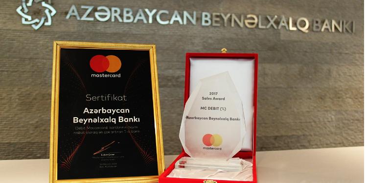 MasterCard Azərbaycan Beynəlxalq Bankını mükafatlandırdı | FED.az