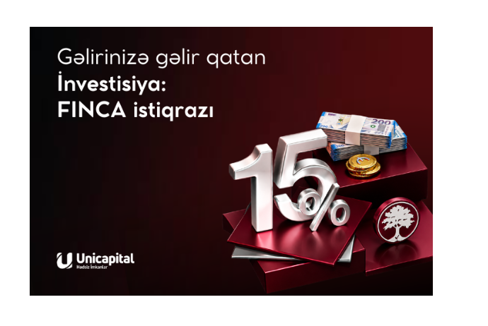 "Unicapital" təqdim edir:  FINCA-nın yüksək gəlirli manat istiqrazları | FED.az