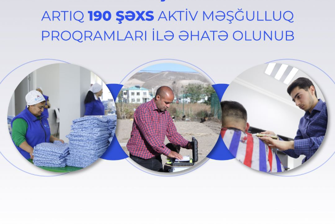 Ağalı və Talış kəndlərində 190 şəxs aktiv məşğulluq proqramları ilə - ƏHATƏ OLUNUB | FED.az