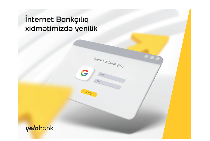 "Yelo Bank"ın İnternet Bankçılıq xidmətində - YENİLİK! | FED.az