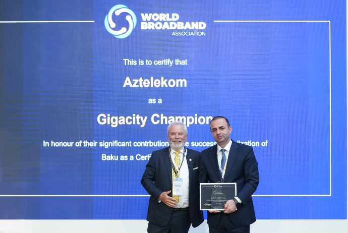 "Aztelekom”  daha bir nüfuzlu beynəlxalq mükafata - LAYİQ GÖRÜLÜB | FED.az