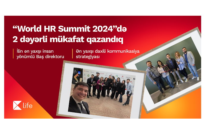 Kapital Bank был удостоен двух наград на “World HR Summit 2024”  | FED.az