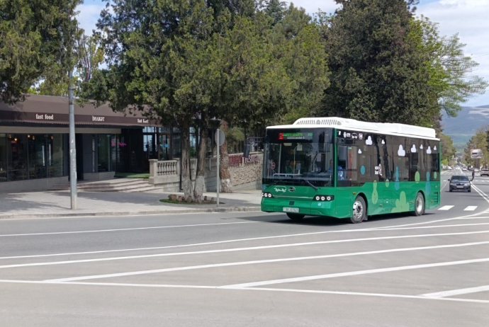 Xankəndidə şəhərdaxili avtobus marşrutları fəaliyyətə başlayıb | FED.az